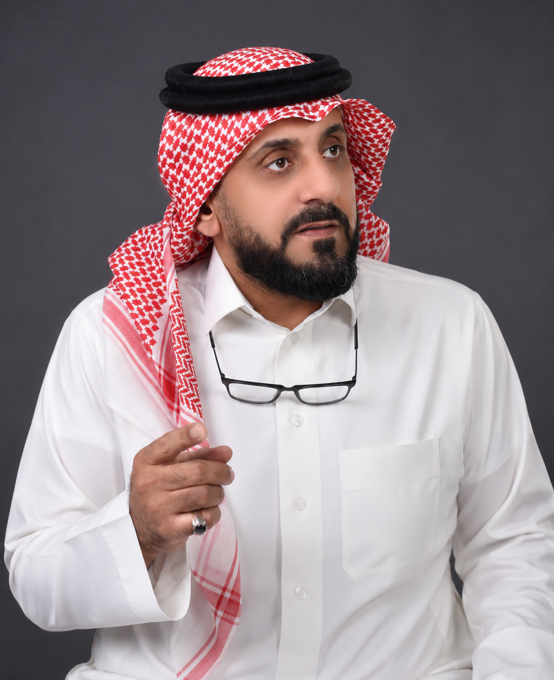 Portrait of the owner of Blue Hat Solutions